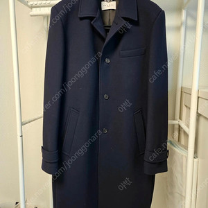 [남자코트] 산드로 옴므 3버튼 롱기장 싱글코트 (1회 착용 / M사이즈)