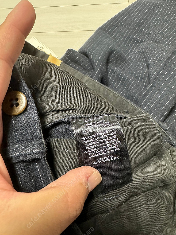 rrl 스트라이프 울 코튼 서스펜더 팬츠 더블알엘 40--5