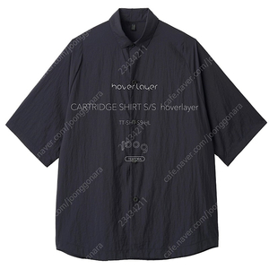 테아토라 22SS 카트리지 셔츠(ss) 호버레이어 네이비 2 / TEATORA CARTRIDGE SHIRT HOVERLAYER