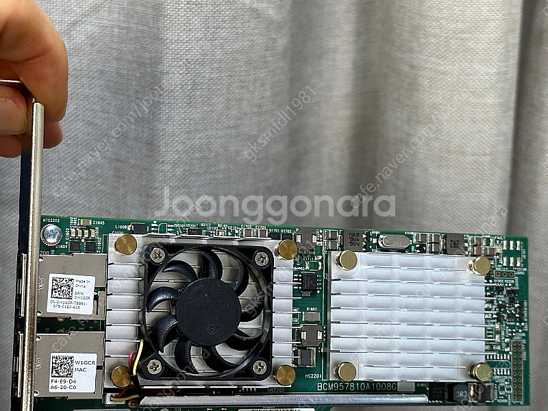서버용 10g 랜카드 듀얼포트--2