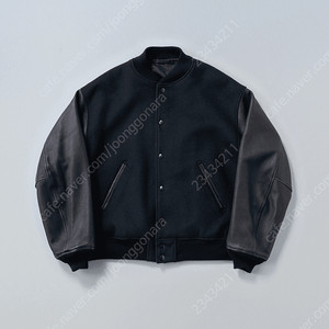 캡틴선샤인 23AW 어워드 자켓 블랙 40 / Kaptain Sunshine Award Jacket
