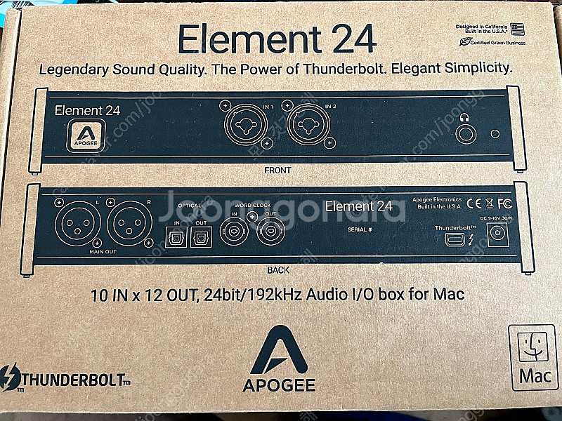 아포지 엘리먼트24 판매합니다. Apogee Eleme...--3
