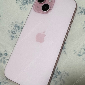 아이폰 15 256 핑크 (개인판매) 애플케어플러스 포함