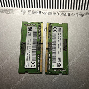 DDR4 8기가 2개 팝니다