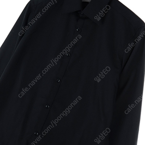 (M) 브랜드빈티지 셔츠 남방 솔리드 무지 블랙 아메카지