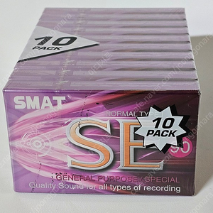 SMAT 스매트 미개봉 SE90(10개) 카세트 테이프