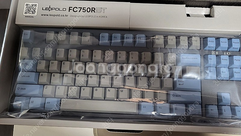 레오폴드 fc750rbt mx2a 그레이블루 저소음적축...--0