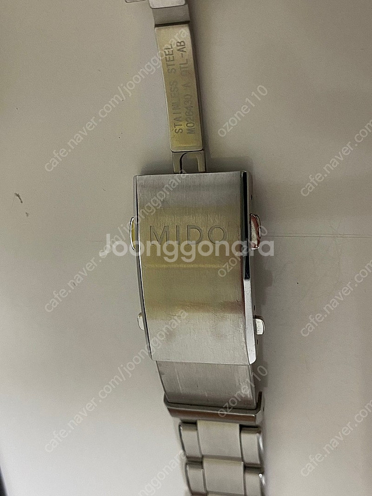 미도 오션스타 200 청판 오토매틱 다이버 시계 풀박스--5