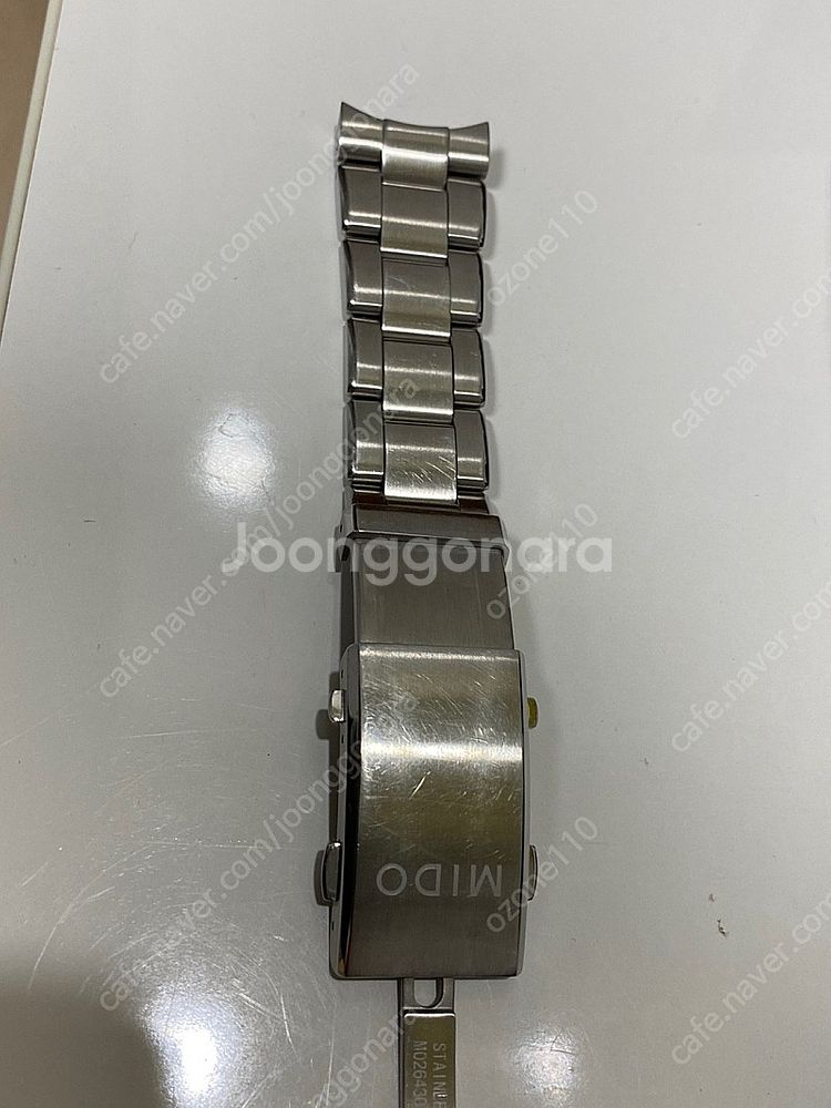 미도 오션스타 200 청판 오토매틱 다이버 시계 풀박스--4