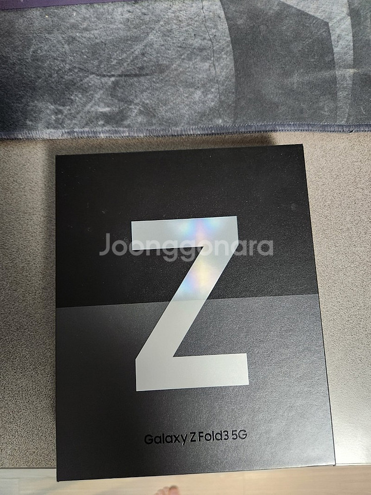갤럭시 폴드3 실버 512GB 자급제 미개봉 팝니다--0