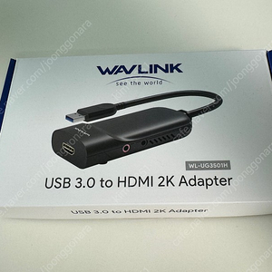 Wavlink 웨이브링크 Displaylink 디스플레이링크 어댑터 판매합니다.