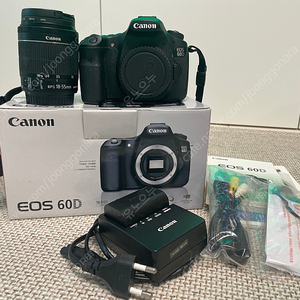 캐논 CANNON 60D + 18-55 IS STM 판매합니다.