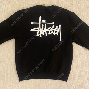 STUSSY 스투시 로고 기모 라운드 맨투맨 티셔츠 [정품] 50,000원