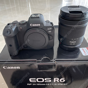 캐논 풀프레임 미러리스 EOS R6 [24-105 STM] KIT