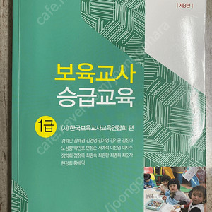 보육교사1급승급도서/양성원제3판1급승급교육