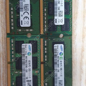 노트북 메모리 DDR3 4GB 3EA, 2GB 1EA 12800 일괄