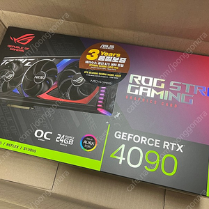 [미개봉] ASUS ROG STRIX 지포스 RTX 4090 O24G gaming OC