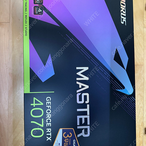 RTX 4070 aorus master 판매