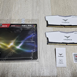 (택포 10.5) TeamGroup T-Force Delta ARGB DDR4 3600 32GB 킷(16×2) 서린 정품