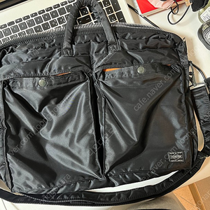 Porter Tanker 2Way Briefcase Black/포터 탱커 브리프케이스 블랙