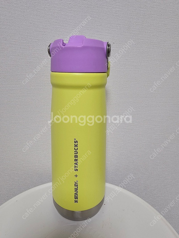 스타벅스 태국한정 스탠리 라임 퍼플 텀블러 22oz--0
