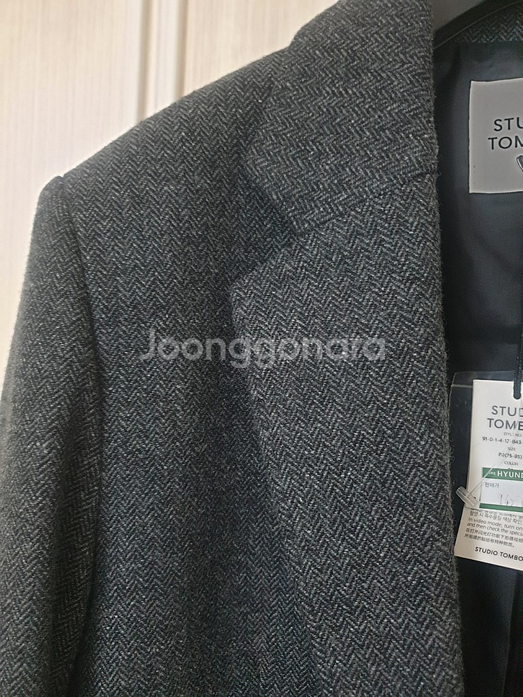 스튜디오톰보이 자켓(새상품) 9101412843--6