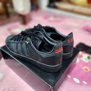 아디다스 바이x 032c 캠퍼스 프린스 알버트 블랙 Mens FX3495