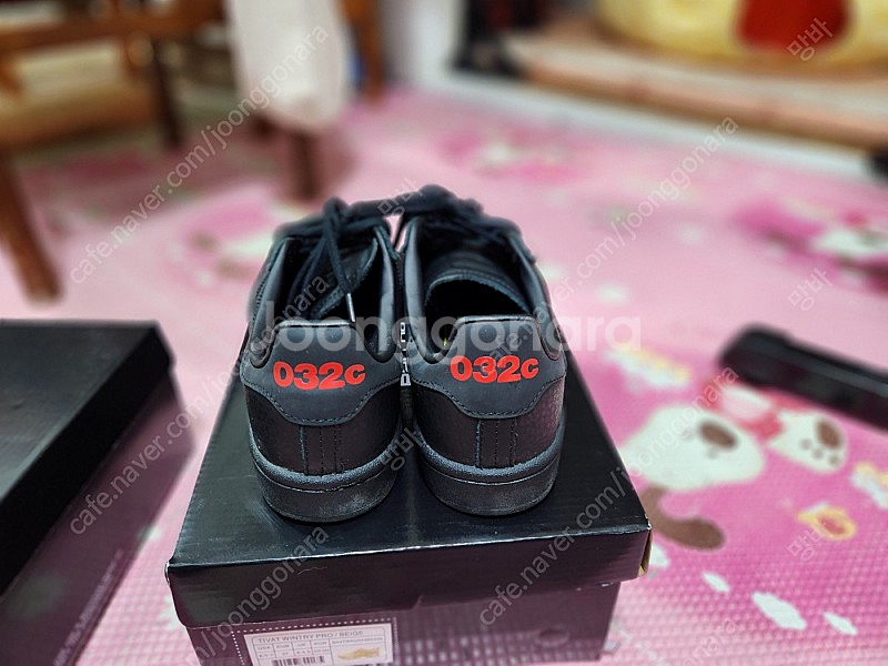 아디다스 바이x 032c 캠퍼스 프린스 알버트 블랙 Mens FX3495--1