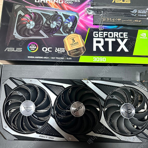 RTX3090 24GB OC rog 스트릭스 판매합니다