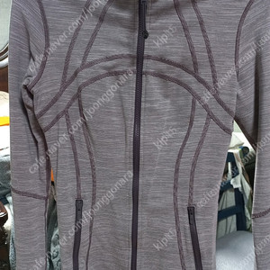 룰루레몬 집업 6사이즈 보라