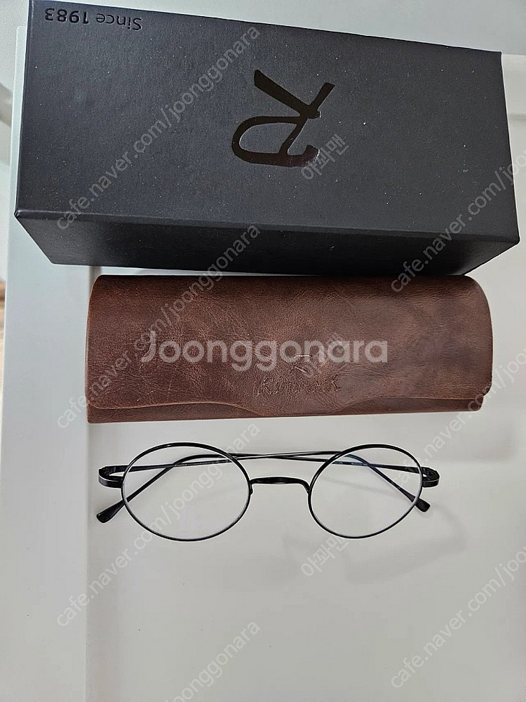 (선착순1명)림락 1005 블랙 티타늄 안경테--0