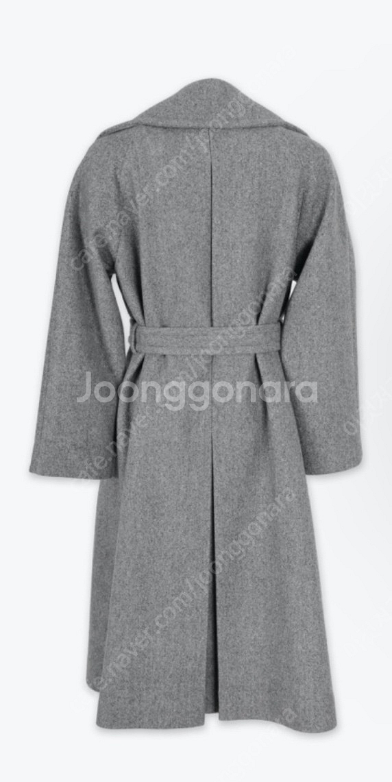 myeyeko 마이아이코 그레이 울 코트 s 사이즈--4