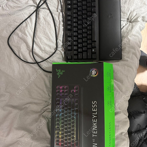 레이저 헌츠맨 v2 텐키리스 리니어 영문각인 razer huntsman v2 tkl linear us