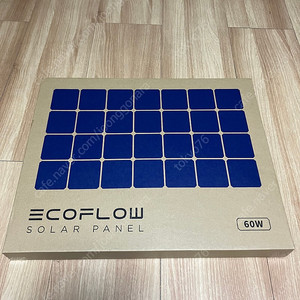 에코플로우 60W 태양광 충전패널