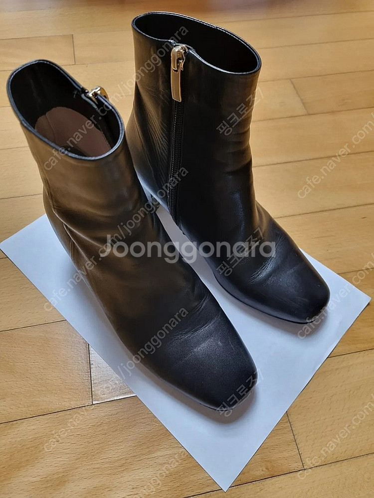 슈콤마보니 앵클부츠(블랙컬러, 235사이즈)-가격내림--7