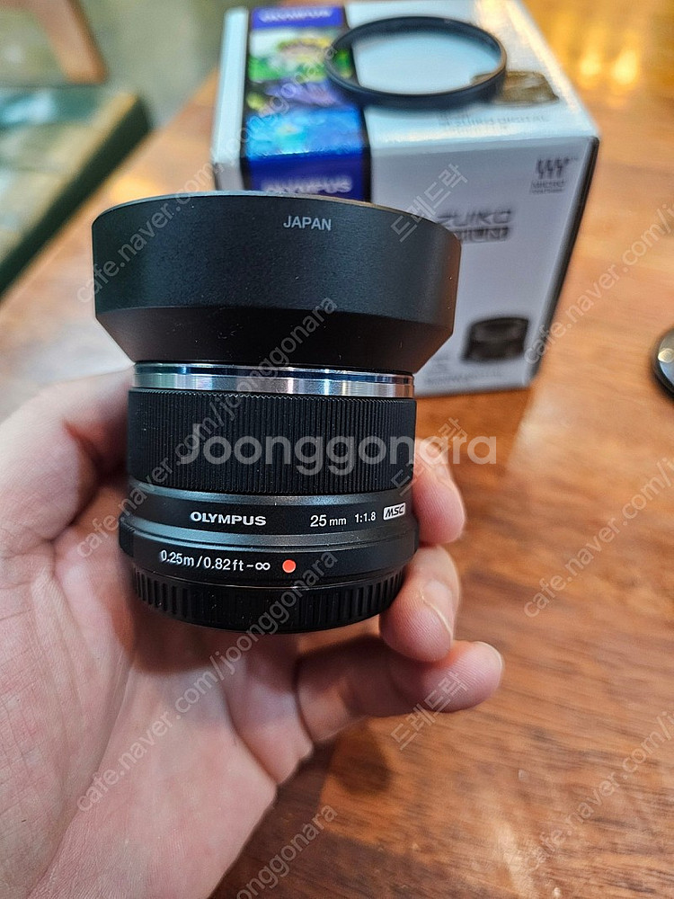 올림푸스 25mmf1.8 25.8 팝니다--2