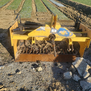 마늘수확기 트랙터용 두루기계 폭1650