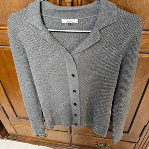 드파운드 Open Collar Knit Cardigan depound