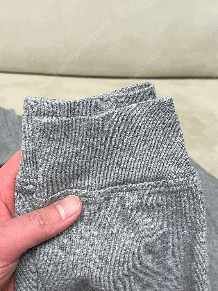 (M) 아미 맨투맨 95~100 그레이 이미지