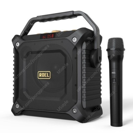 로엘 roel 버스킹dj 앰프 블루투스 , 무선 마이크--1