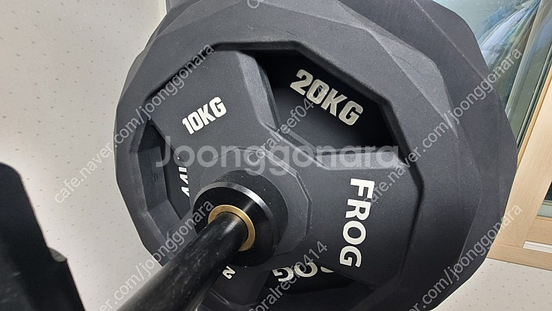 홈짐 분리형랙 플러그피트니스 슬링랙 우레탄원판 20kg...--2