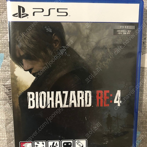 PS5 바이오하자드 re4 팝니다