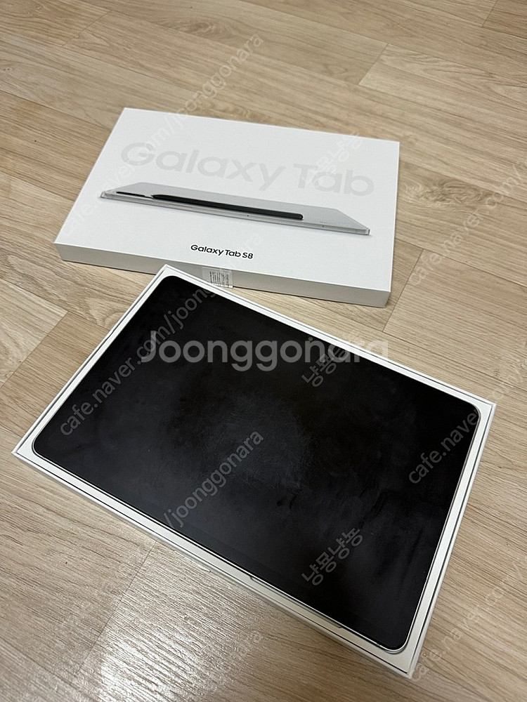 갤탭 s8 wifi 128gb 풀박스 및 키보드와 펜--1