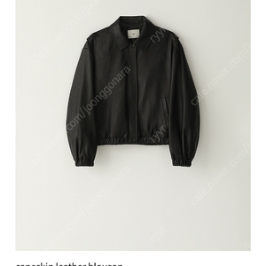 떼뚜 레더 블루종 tetu capeskin leather blouson