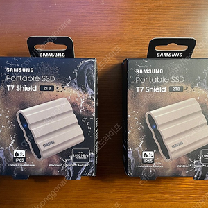 삼성 samsung portable ssd t7 shield 2t