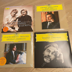 크리스티안지메르만(Krystian Zimerman)의 LP 4장 일괄 저렴하게