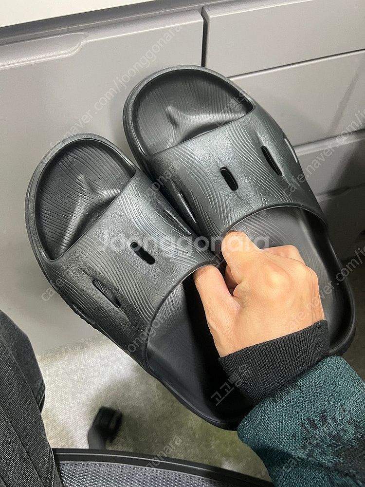 호카 리커버리 슬라이드3 블랙--0