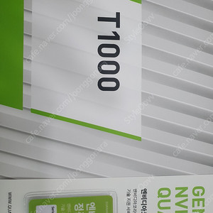 Nvidia 쿼드로 T1000 4GB 미개봉 새제품 팝니다