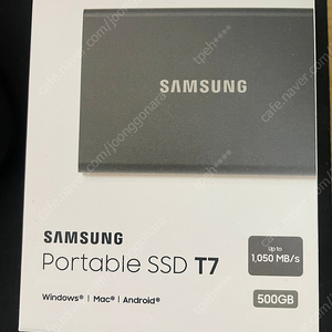 T7 ssd 500g 미개봉