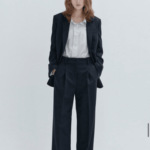 닐바이피 슬랙스 new wide pants 34 블랙